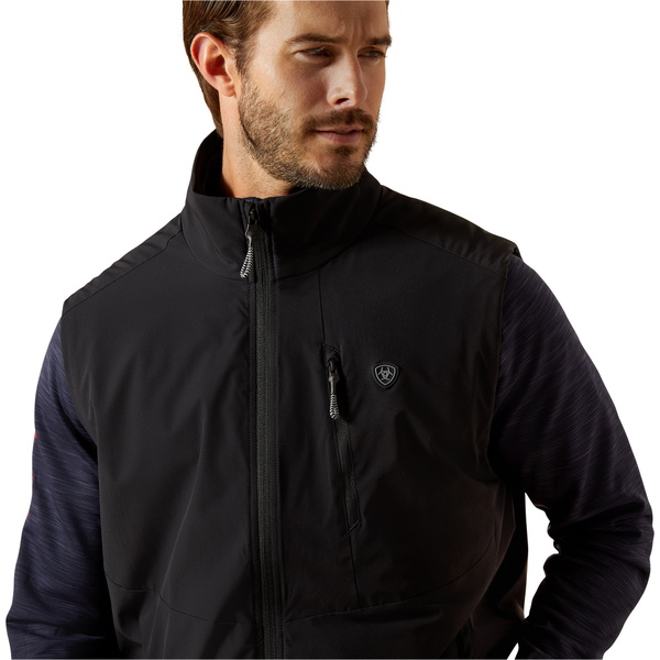 2025 Ariat Herren Rion Stretchshell Weste 10062386 - Black